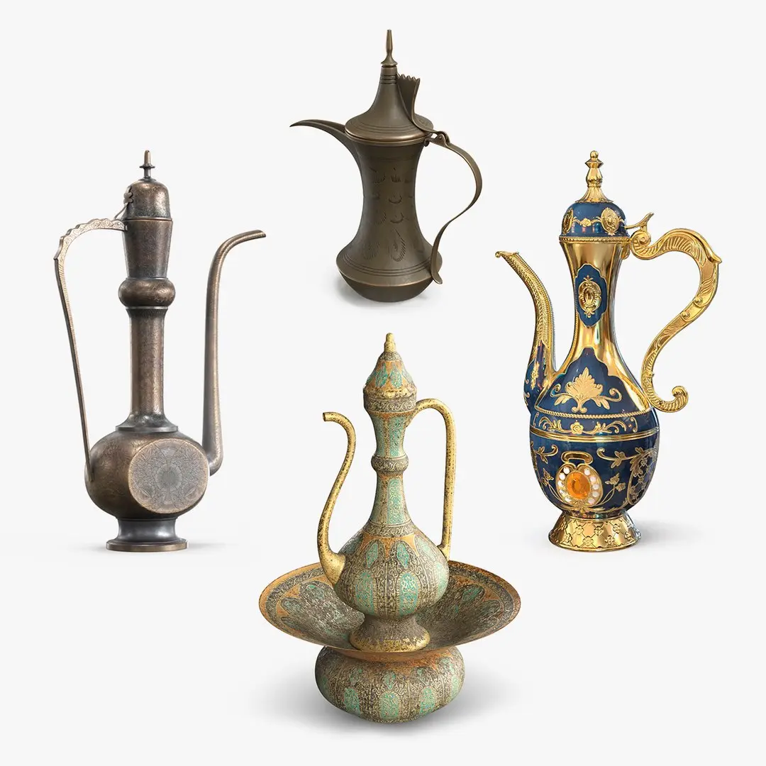Arabic Ewers Collection 2 3D model