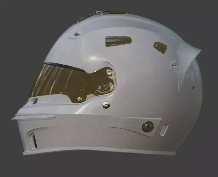 Racing Helmet 3D Model 3D model purchase