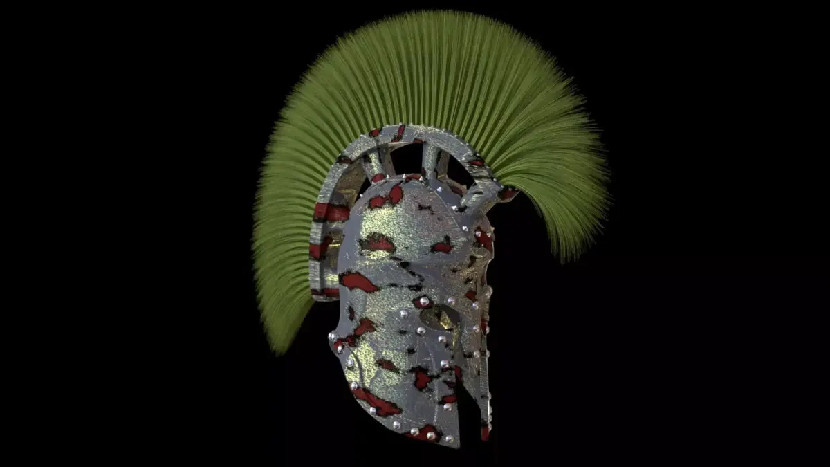 Roman helmet 3D model get