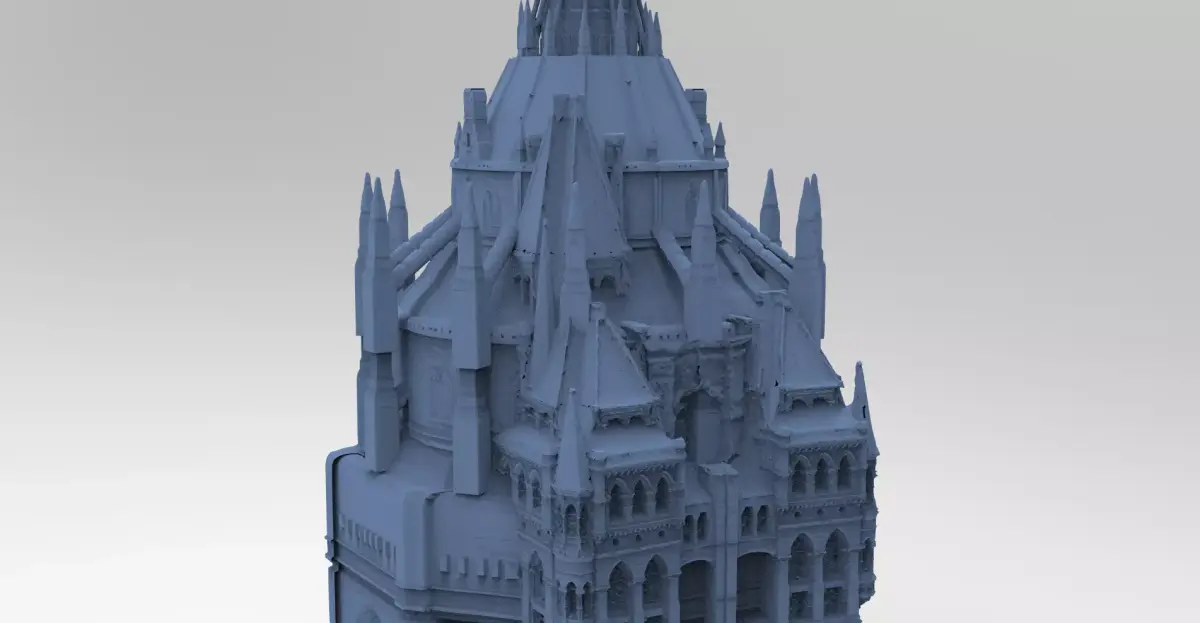 Minister for magic Grand Tower 3D model