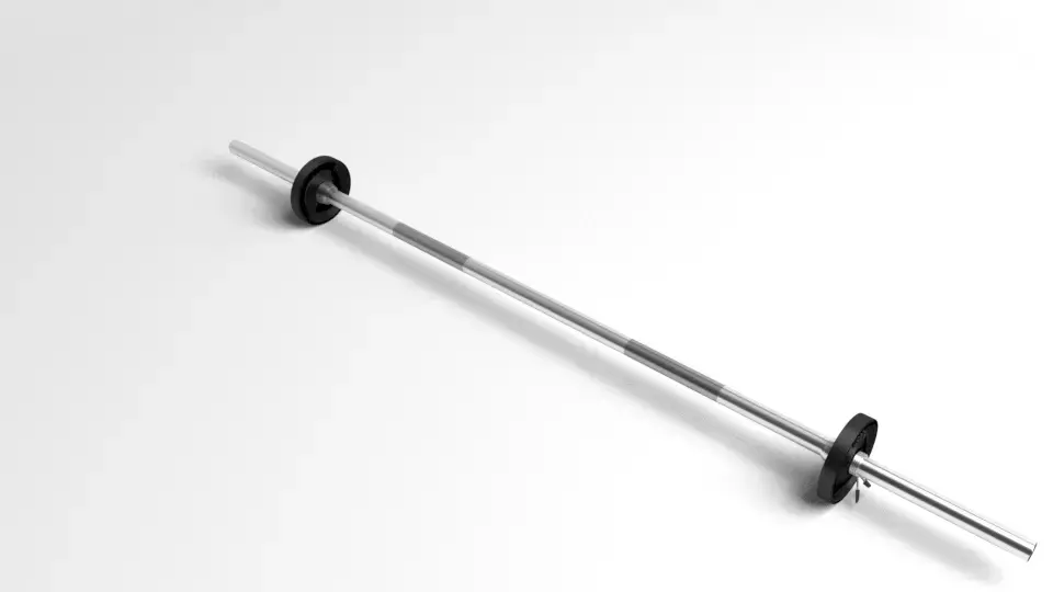 Barbell Adjustable 5kg 3D model