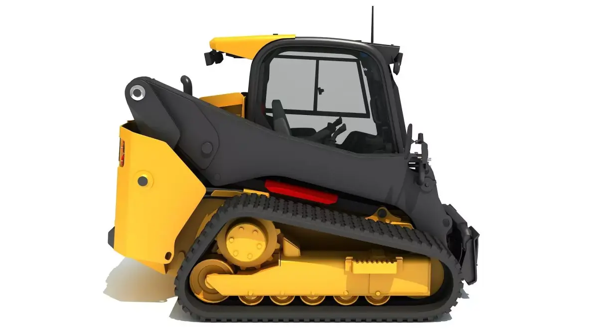 Mini Skid Steer Loader 3D model