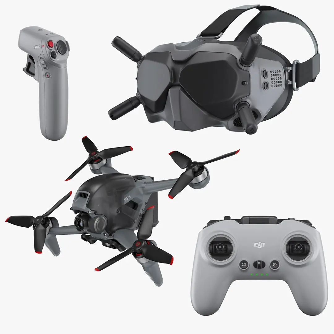 DJI FPV Combo 3D model