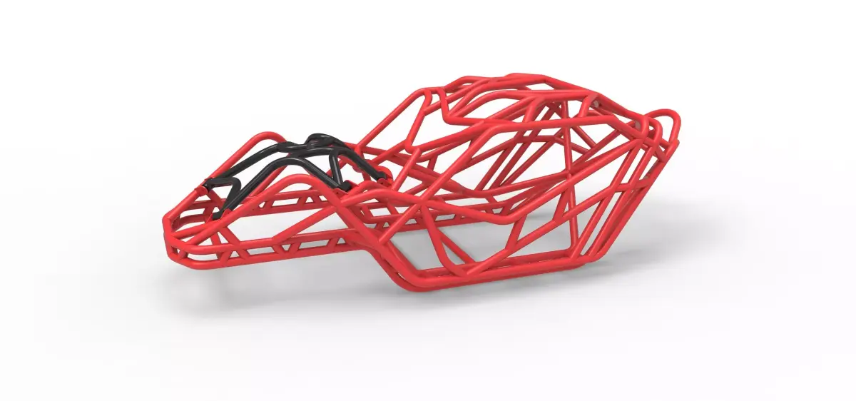 Full-size Frame model of bouncer buggy 3D model