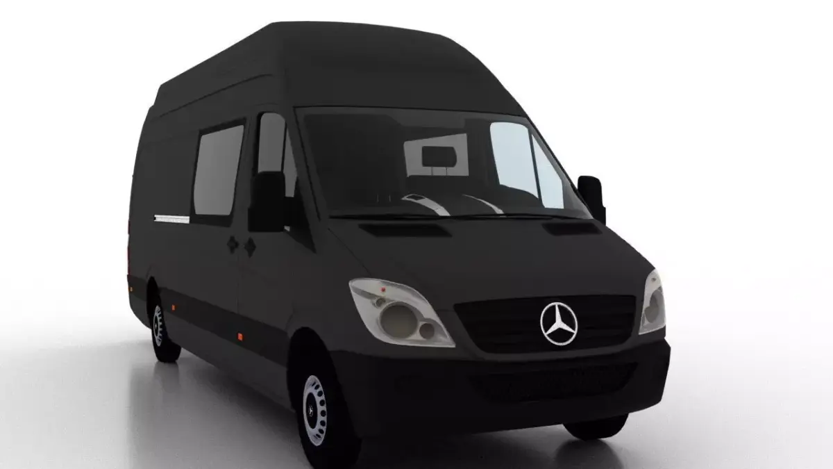 Mercedes Benz Sprinter L3H3 2009 Crew Van EU 3D model
