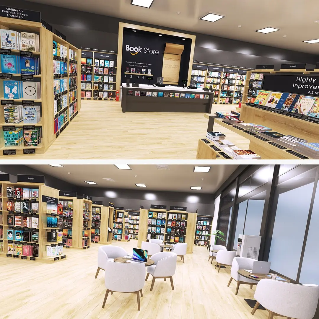 Book Store 3D model
