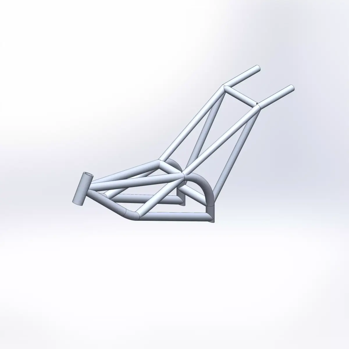 Motorcycle Frame 3D model