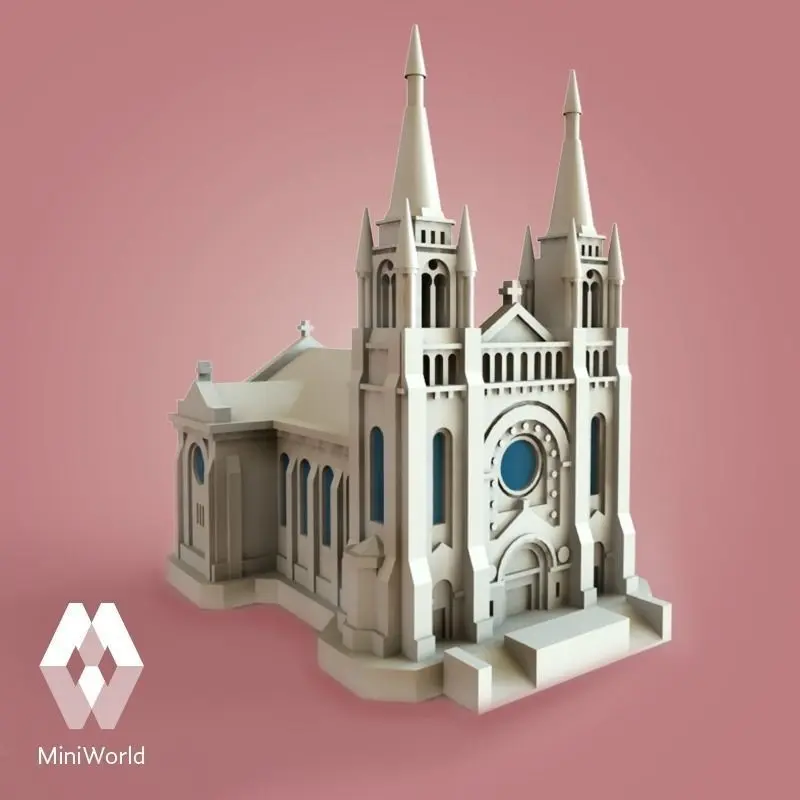 Sioux Falls Cathedral - South Dakota Free 3D model