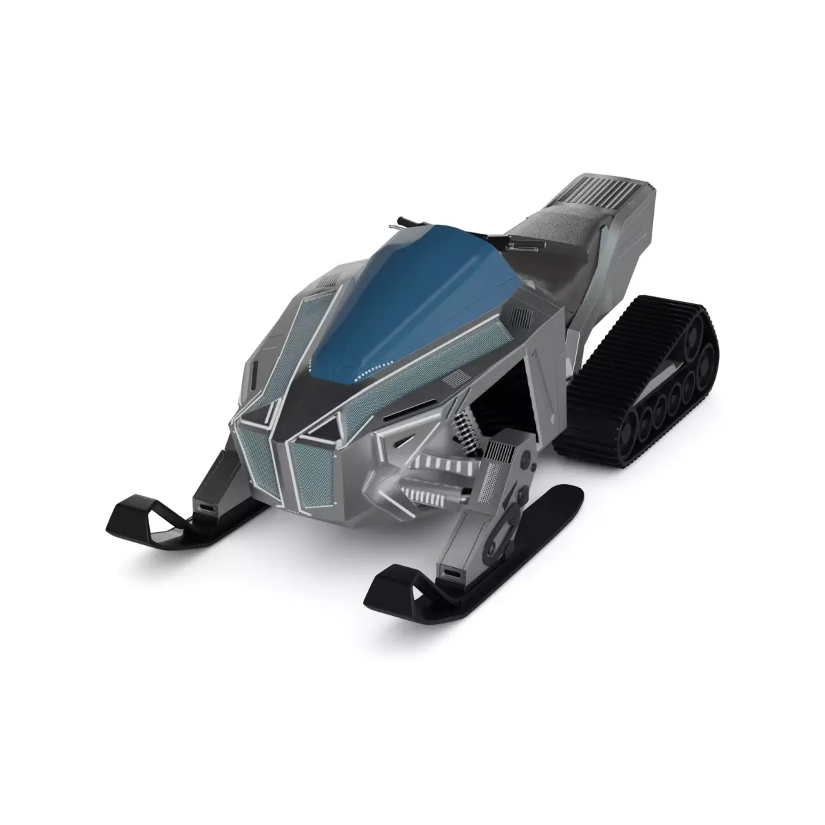 Snowmobile 3D model get
