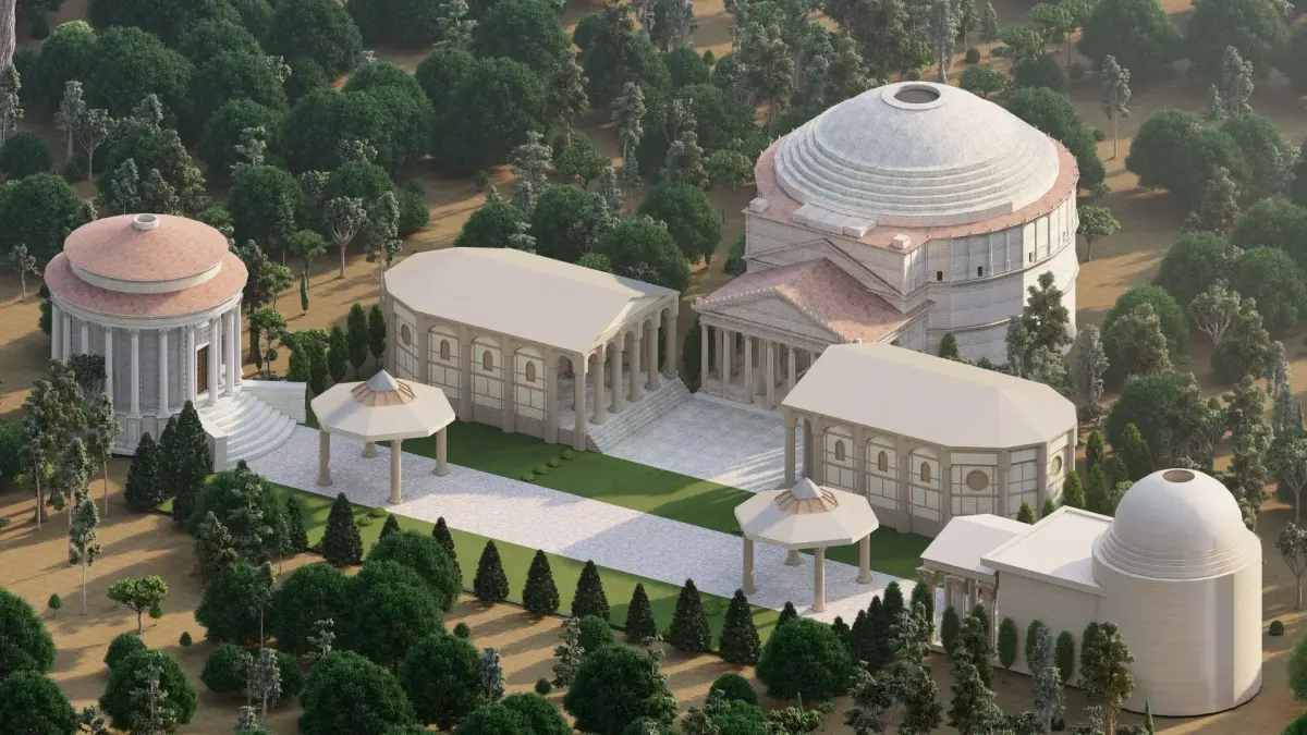 Parthenon-Historical Greek Temple 3D model 3