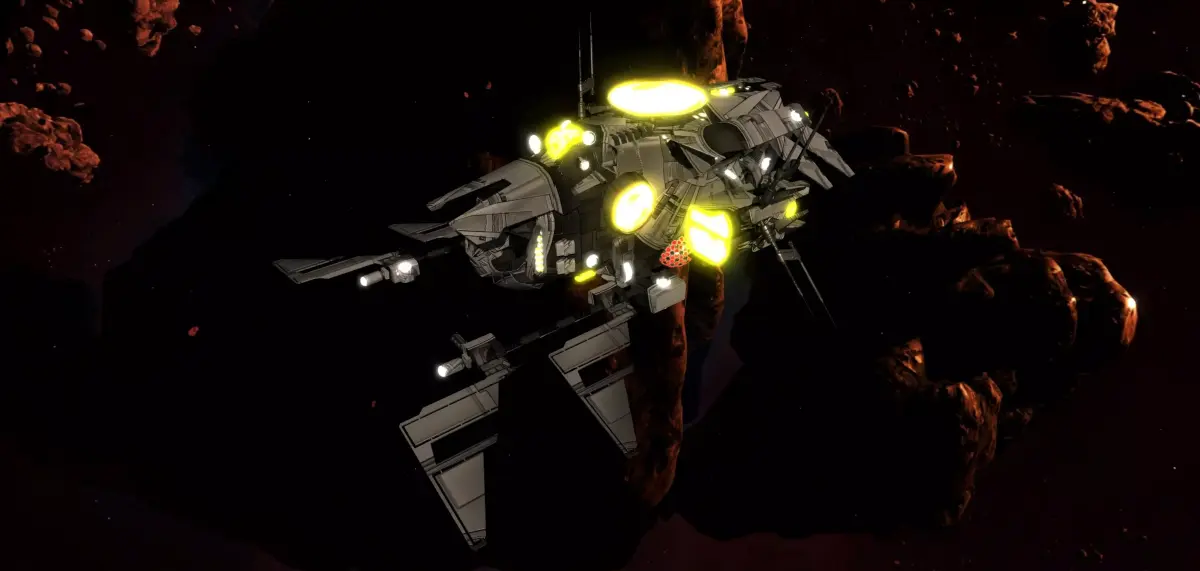 Kings - Command Ship - Updated Low-poly 3D model