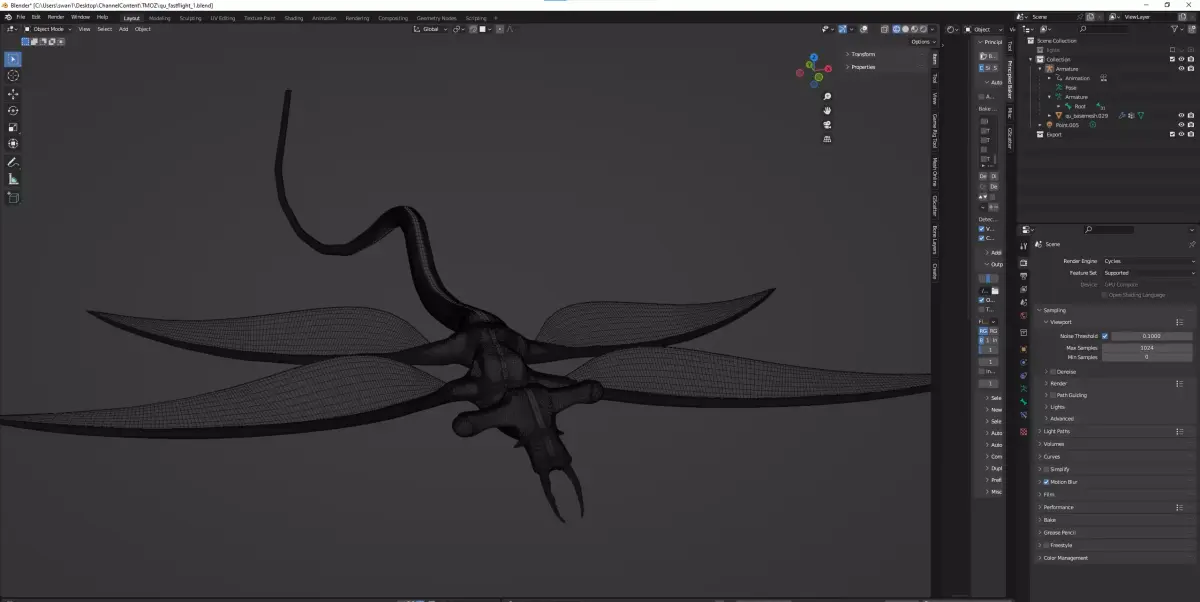 Qu - All Tomorrows - Low Poly Low-poly 3D model