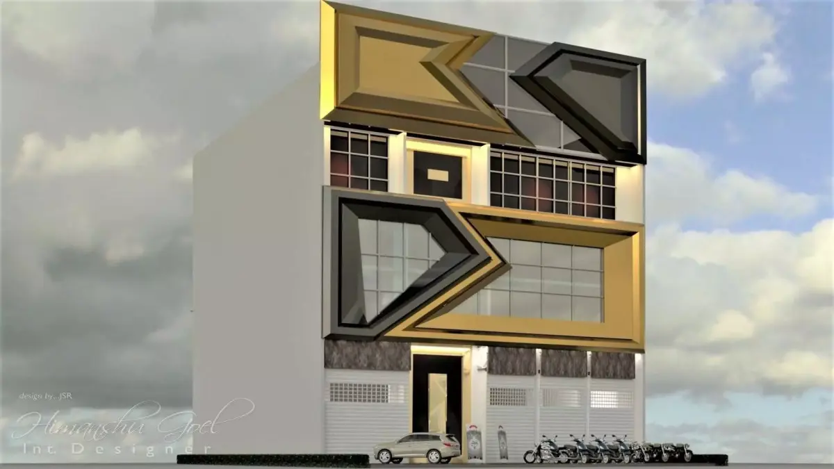 commercial building india 3D model