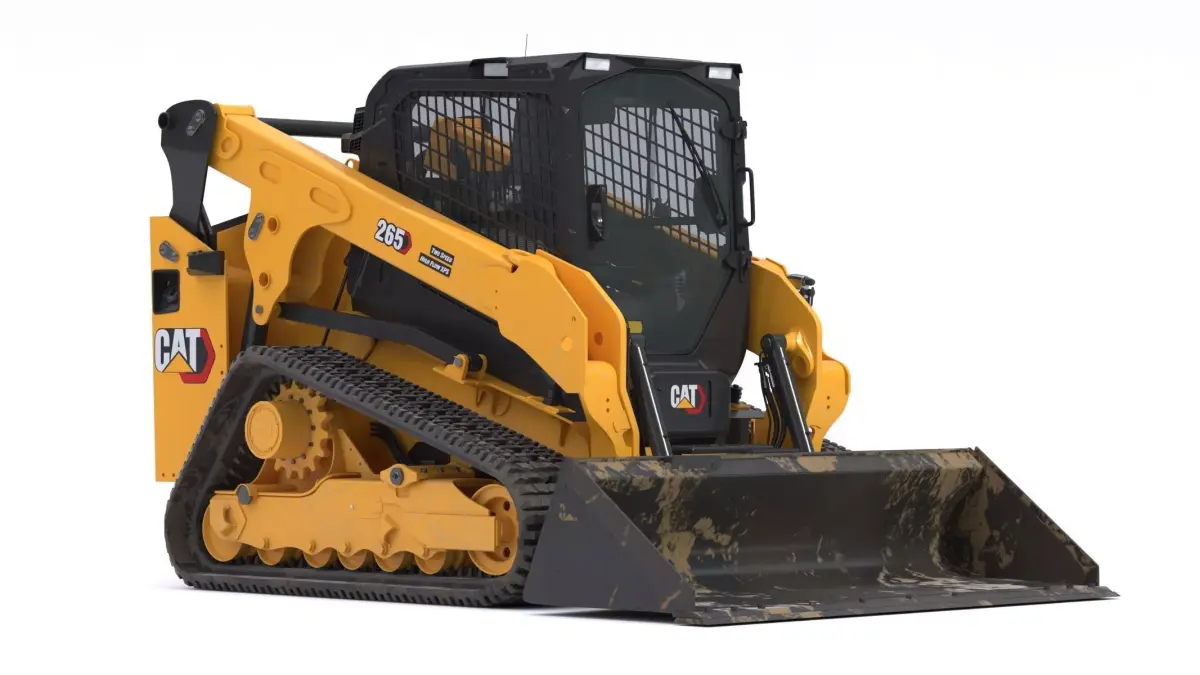 CAT Compact Track Loader 265 Dirty 3D model