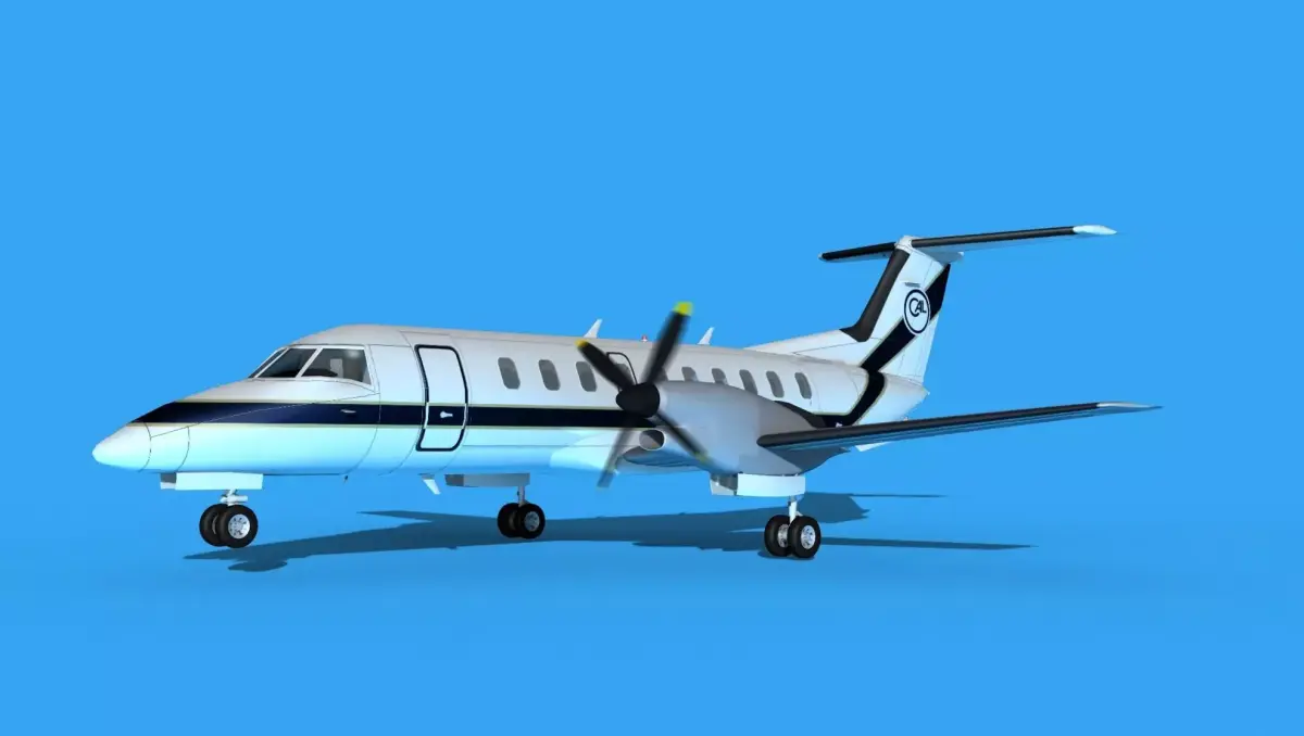 Embraer EMB120 CAL 3D model