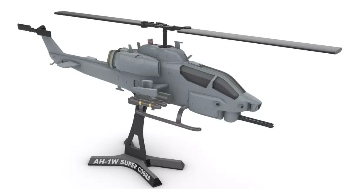 Bell AH-1 SuperCobra 3D print model