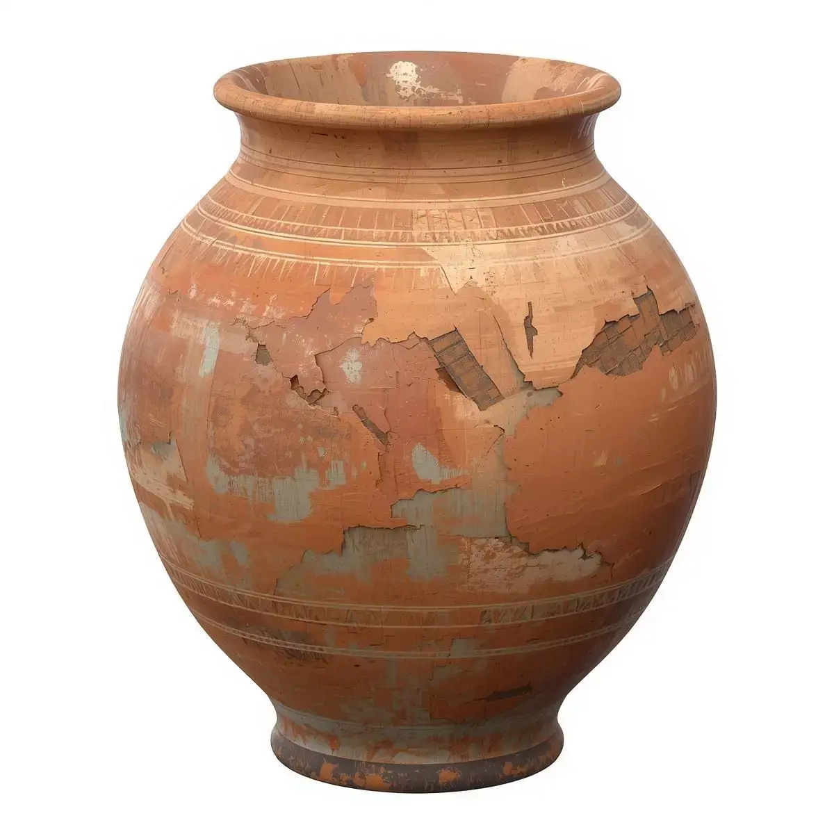 Ancient Egyptian Pottery Pot 3D Model Low-poly 3D model