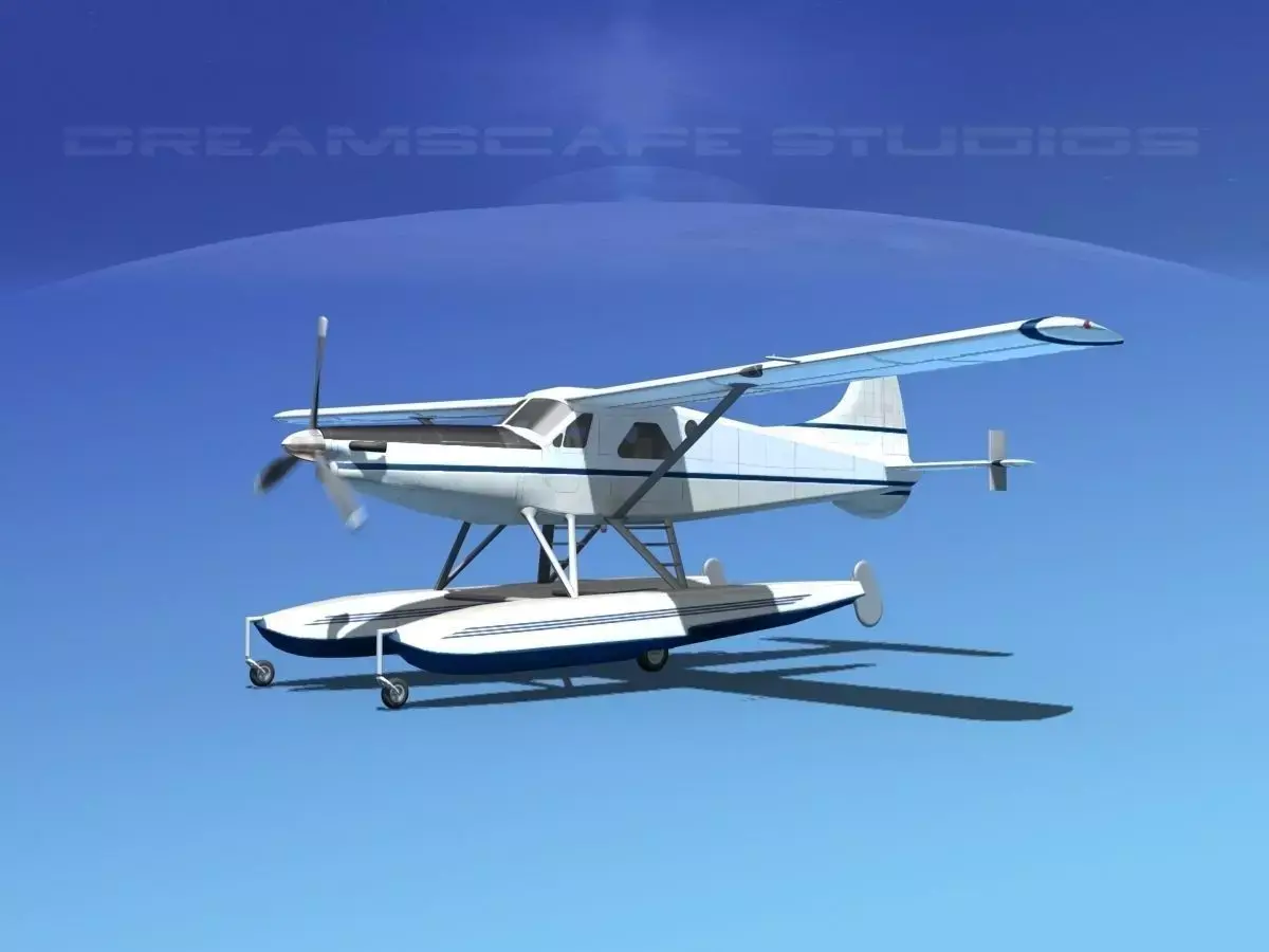 DeHavilland DHC-2 Turbo Beaver V09 3D model