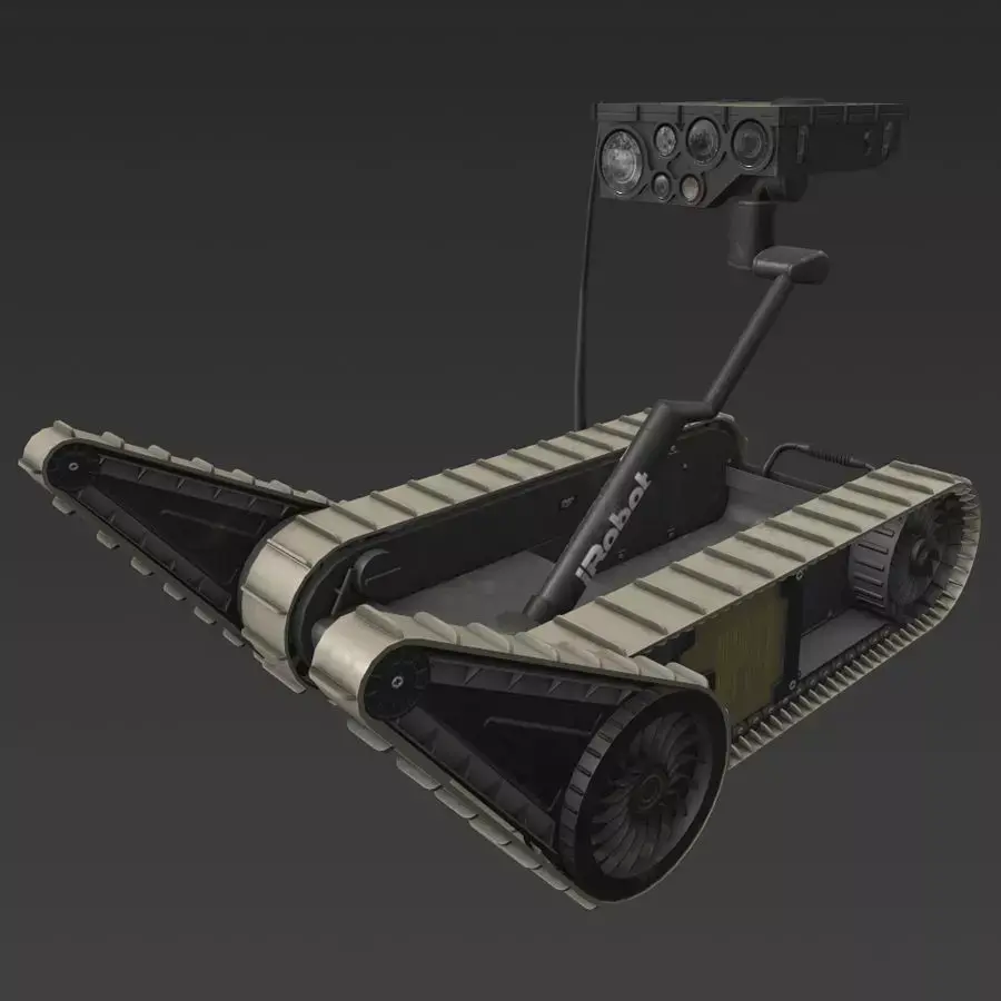 iRobot xm1216 Low-poly 3D model