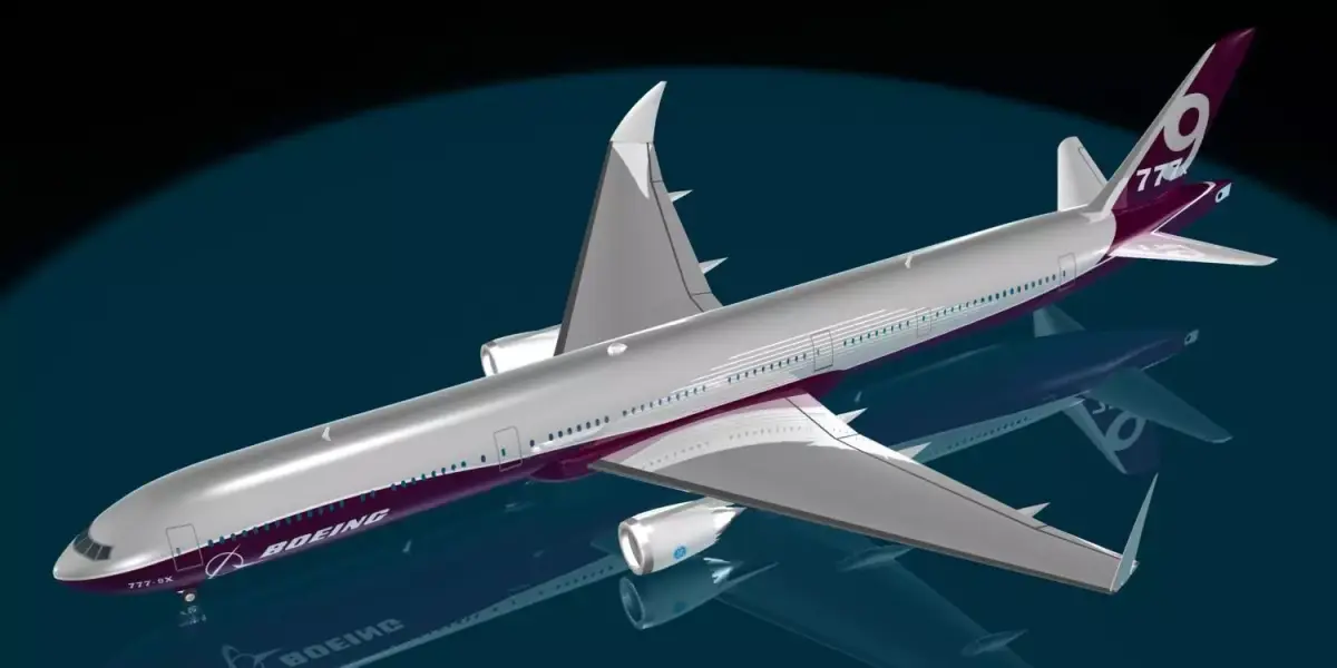 BOEING 777 - 9X 3D model