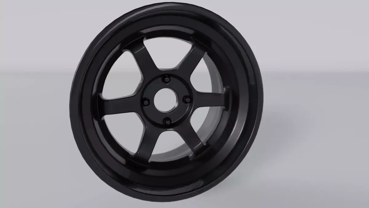 FREE RIM VOLK TE37 Car  Free 3D model