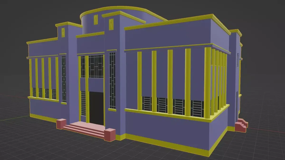 Museu Goiano in Praca Civica Goiania Goias Brazil Free 3D model