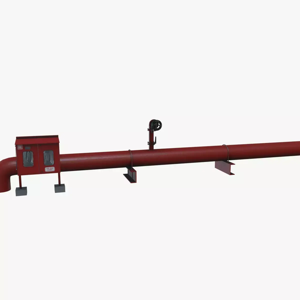 Fire Fighting Pipeline 3D model