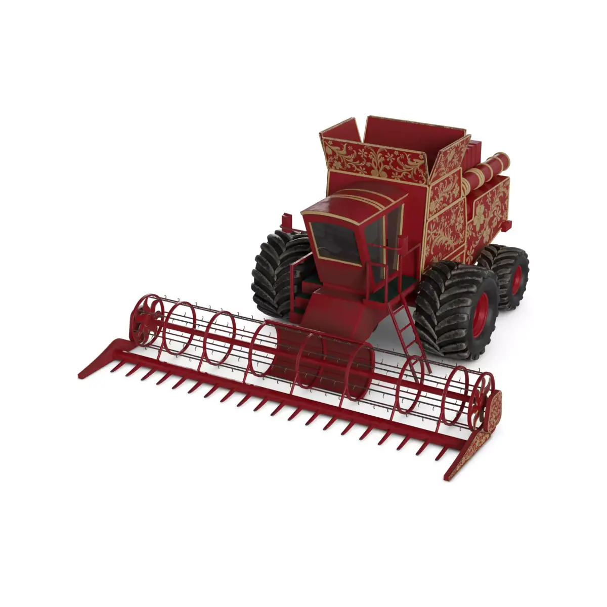 Combine Harvester 3D model