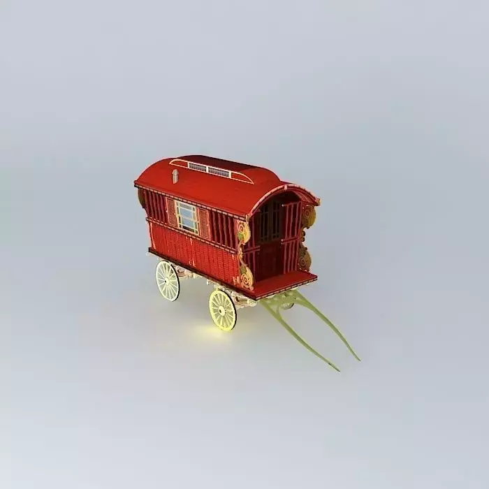 Burton SHOWMANS Wagon Amended Free 3D model
