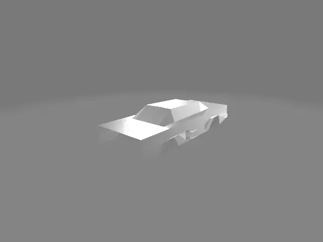 Cokebottle Charger Free low-poly 3D model
