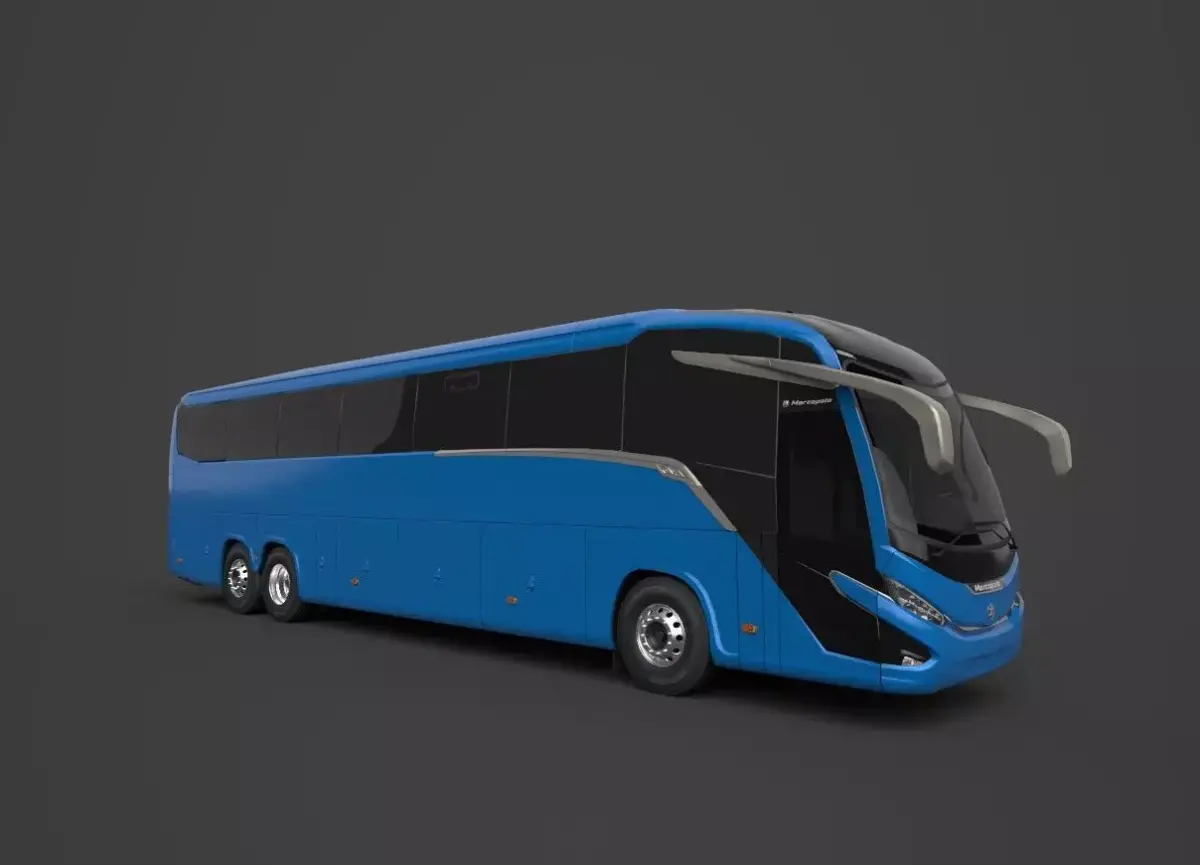Marcopolo Paradiso G8 1200 2021 Low-poly 3D model