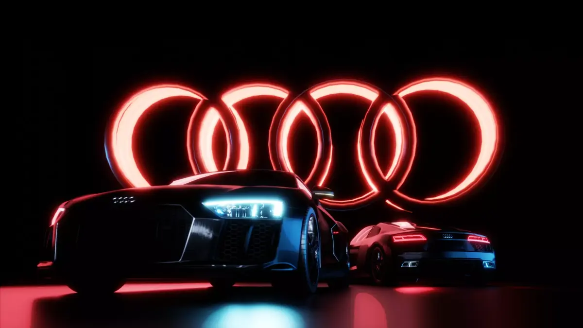 audi r8  Free 3D model