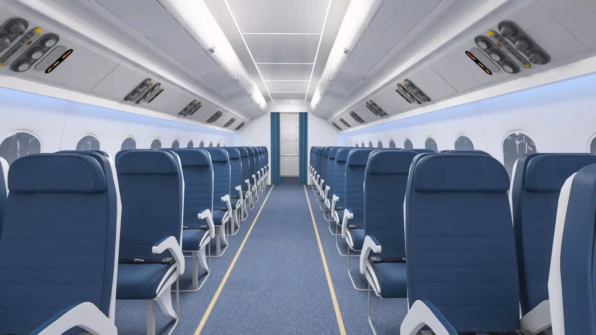 Airplane Cabin 3D model 3D model