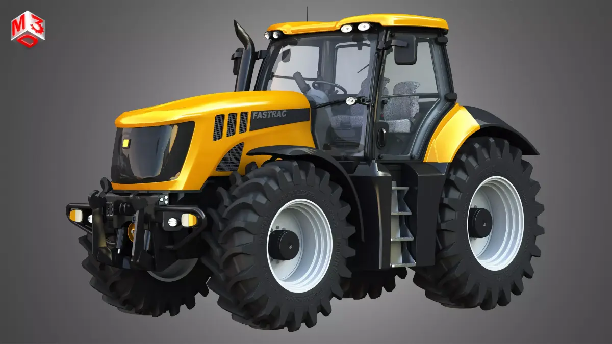 JCB Fastrac 8000 Tractor 3D model