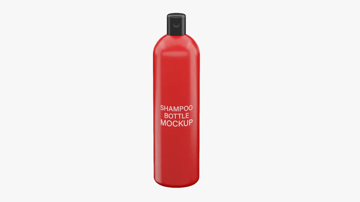 Shampoo Bottle 3D model purchase