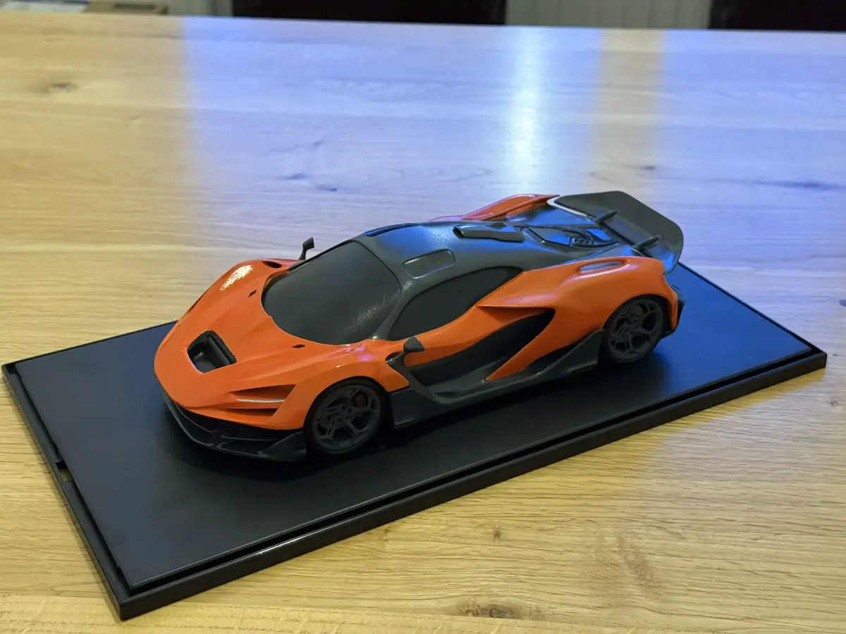 McLaren W1 2025 Supercar 3D print model