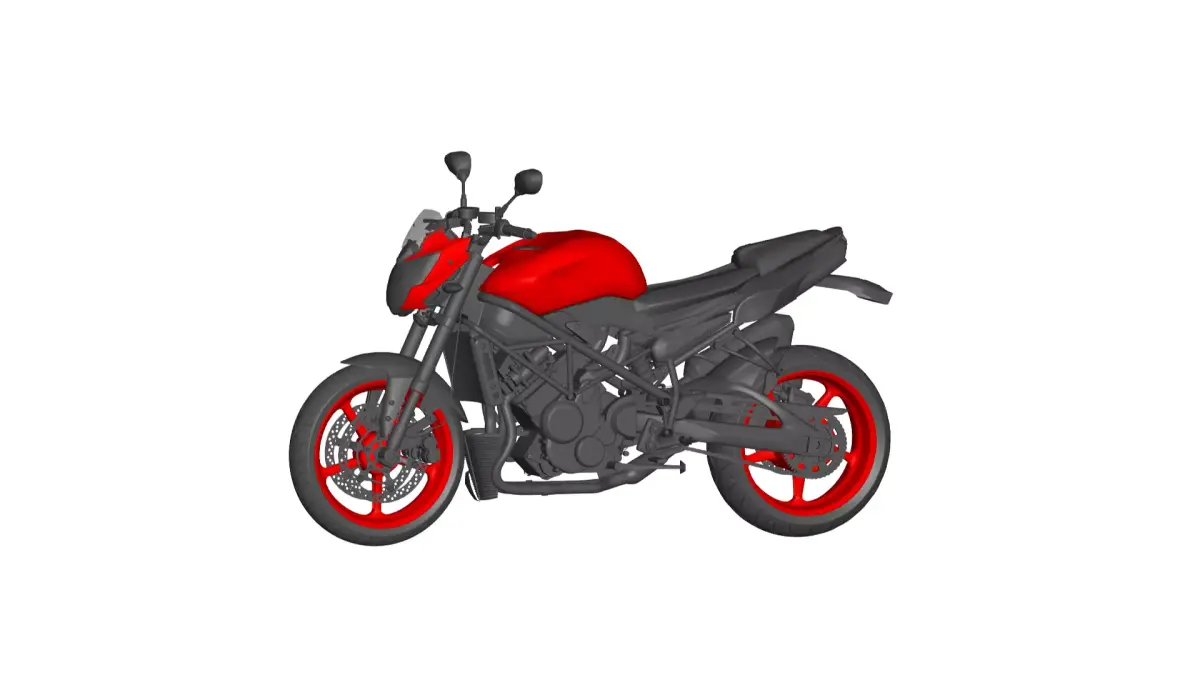 Ducati StreetFighter 3D model