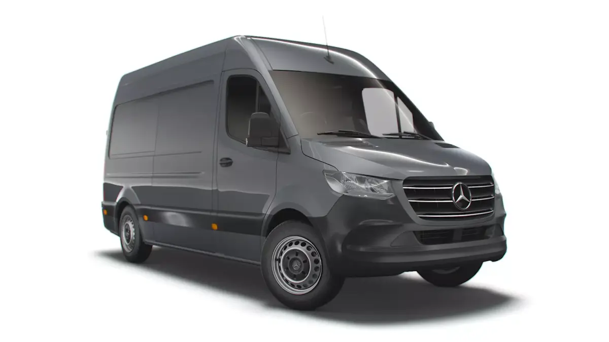 Mercedes Benz Sprinter L2H2 UK-spec 2020 3D model