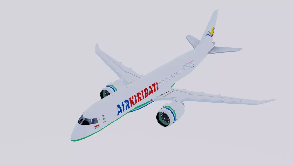 Embraer E-190 E-2 Air Kirib 3D model