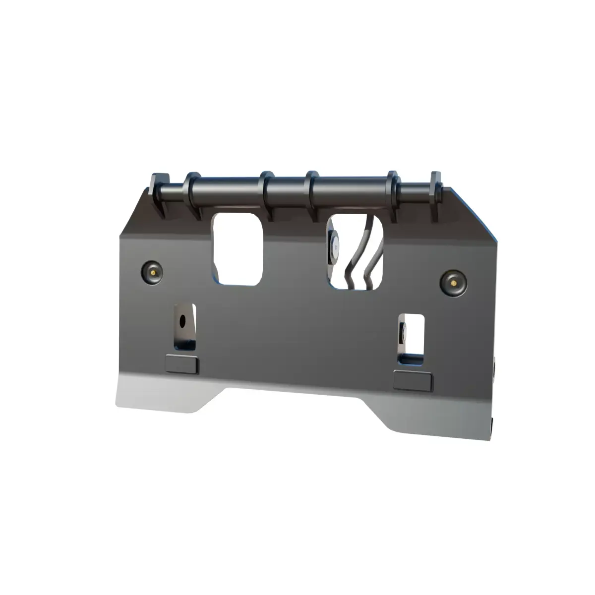 Quick Coupler for Wheel Loaders - Heavy Duty Attachment Low-poly 3D model