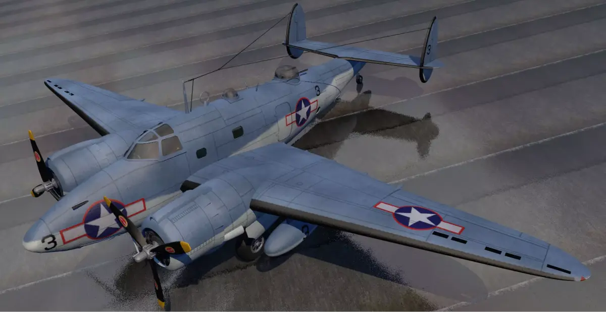 Lockheed PV-1 Ventura 3D model