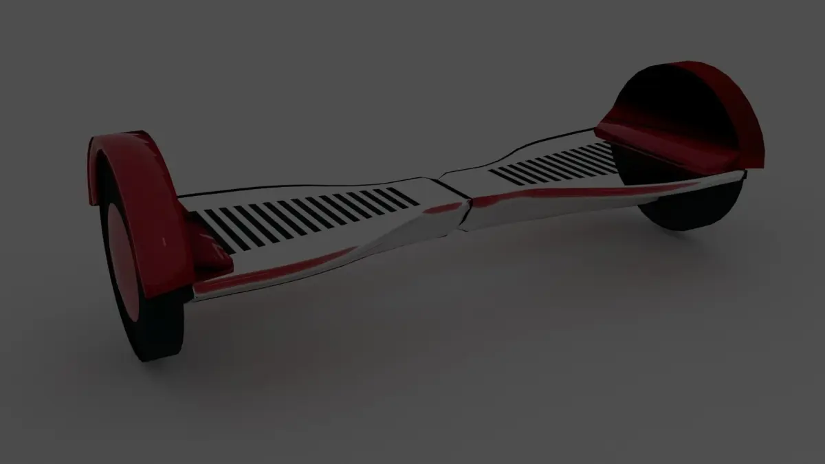 Hoverboard Free 3D model purchase