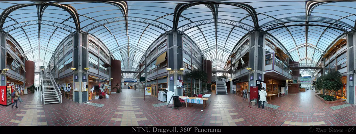 HDRP shopping mall with glass ceilings Free 3D model