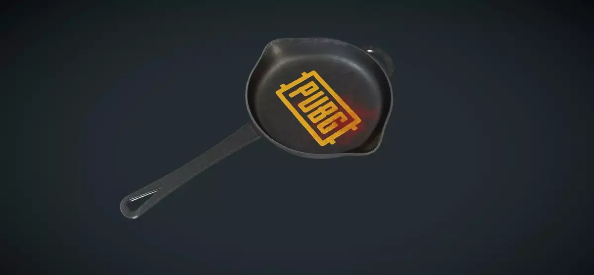 Pubg pan 3D Model Low-poly 3D model