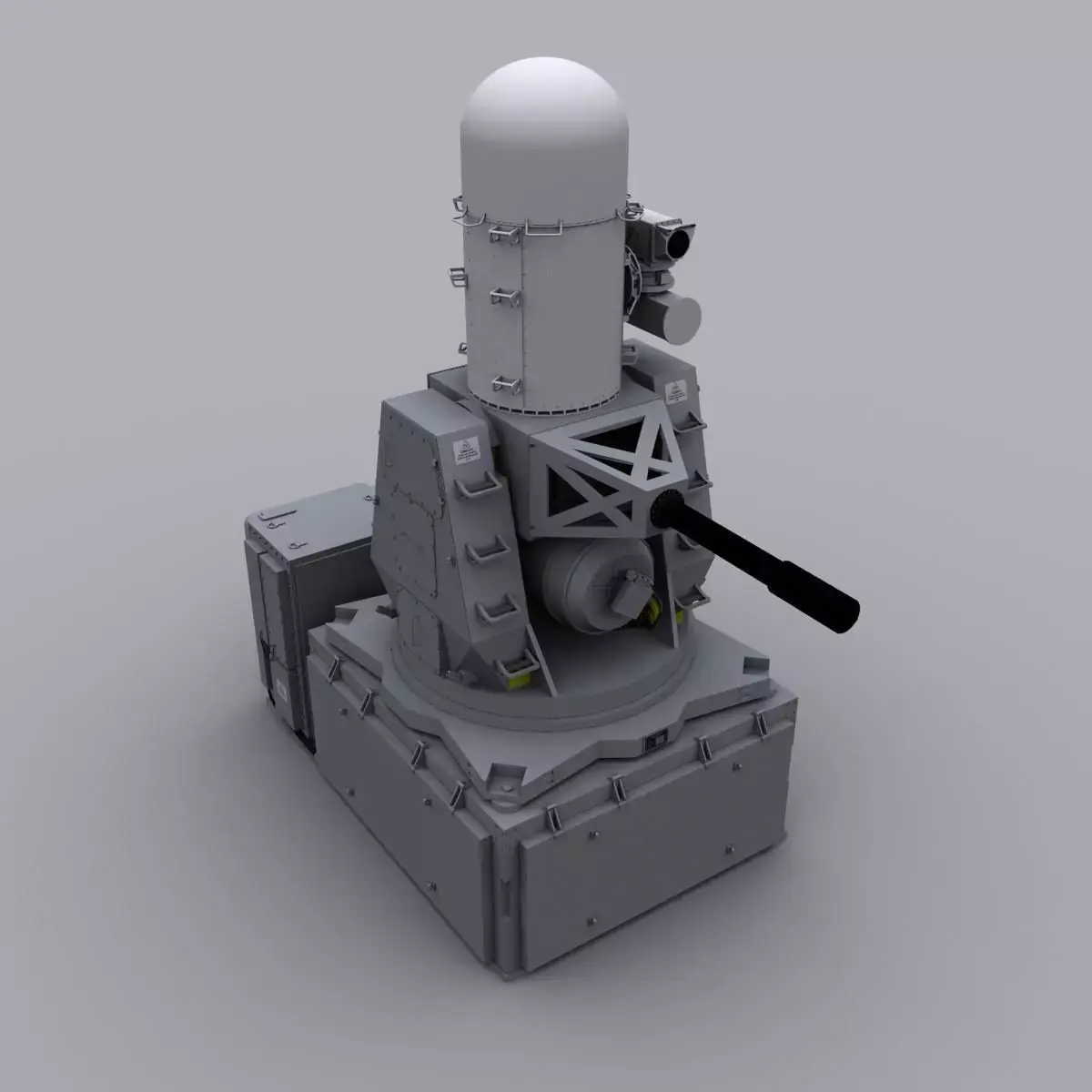 Phalanx CIWS 3D model get