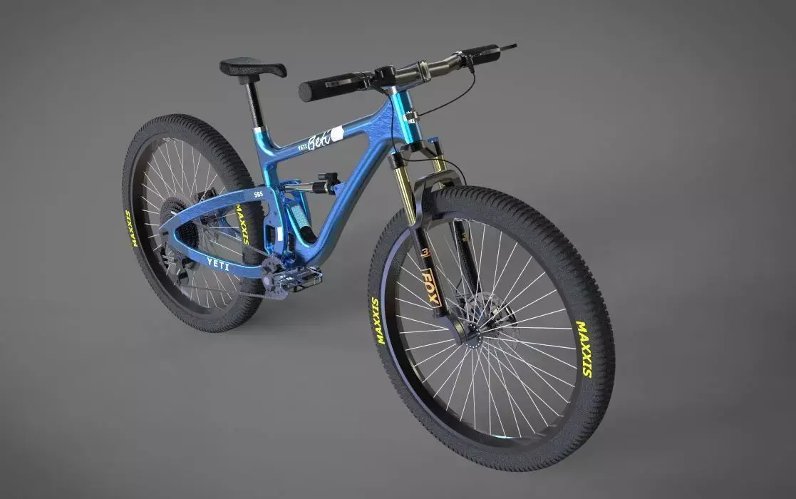 Yeti SB5 Beti Mountain Bike 3D model