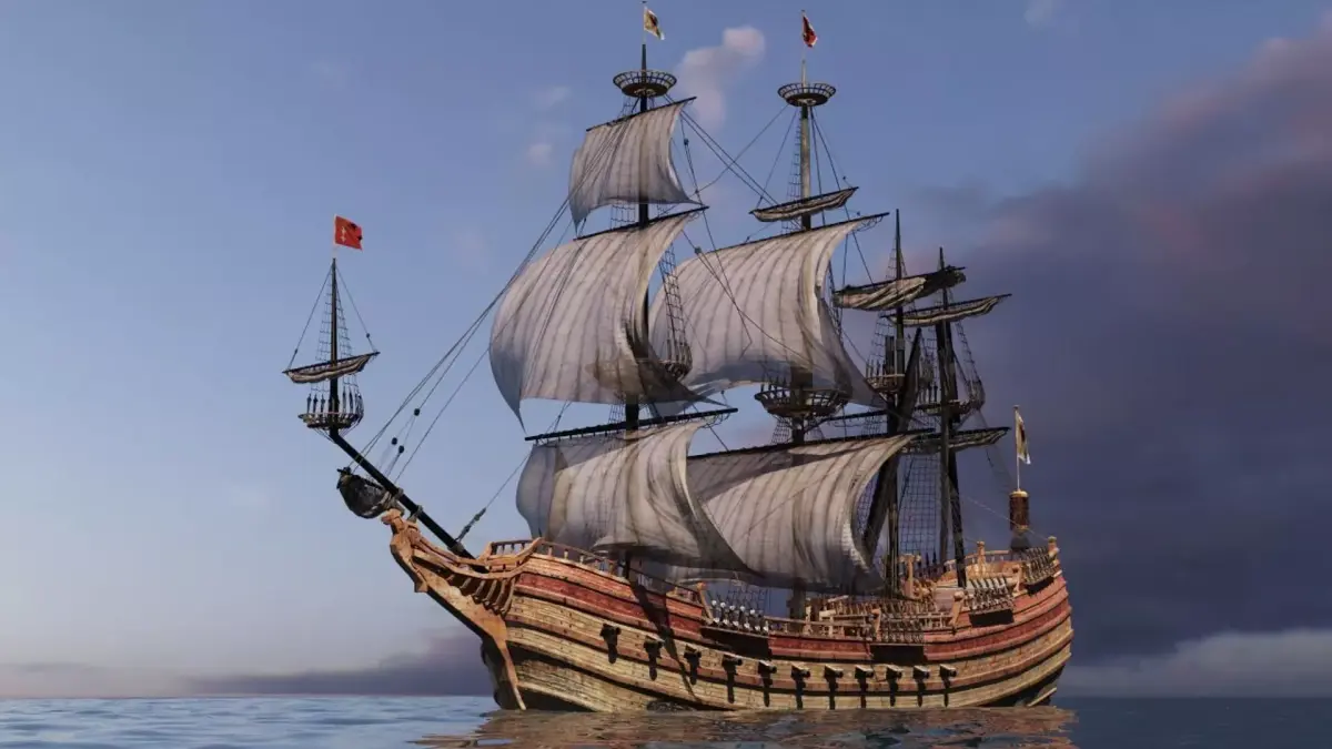 Galleon Ship  3D model