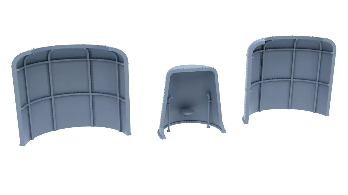 Anti blast covers 3D print model