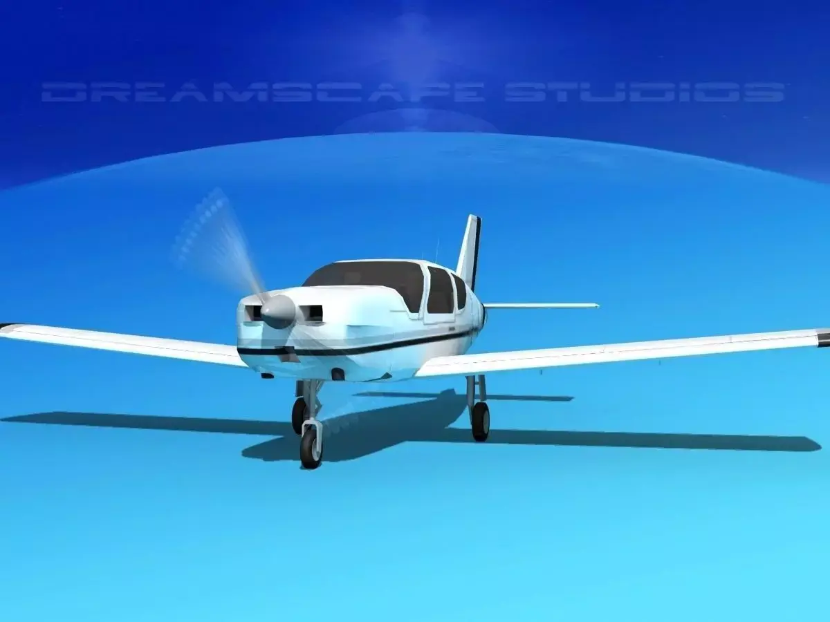 Socata TB-20 Trinidad V13 3D model