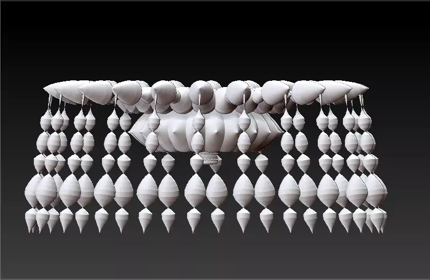 Chandelier Fantasy 3D model